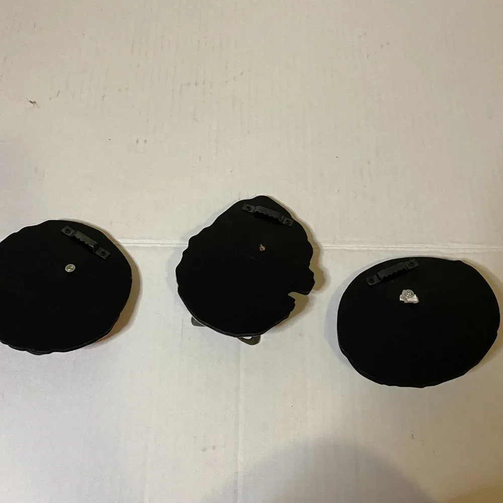 Set of Three Wall Gemstone Hooks